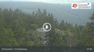 Sendeturm des BR Ochsenkopf