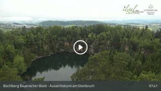 Aussichtsturm am Steinbruch