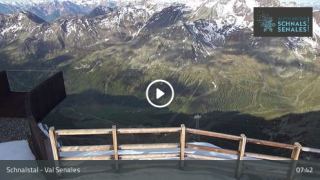 Schnalstal - Bergstation Gletscherbahn